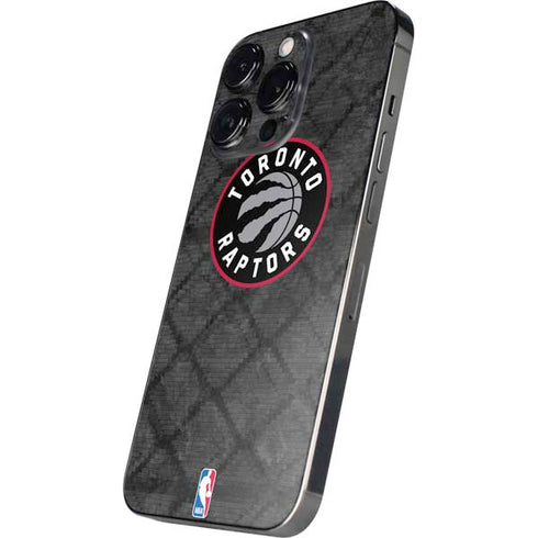 NBA Toronto Raptors Black Rust iPhone 14 Pro Max Skin