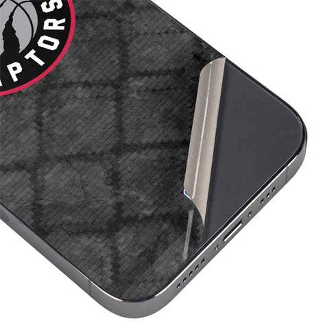 NBA Toronto Raptors Black Rust iPhone 14 Pro Max Skin