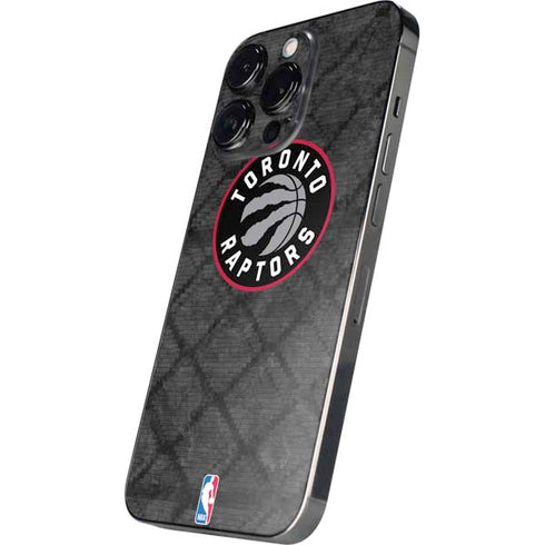 NBA Toronto Raptors Black Rust iPhone 14 Pro Skin