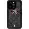NBA Toronto Raptors Black Rust iPhone 14 Pro Waterproof Case