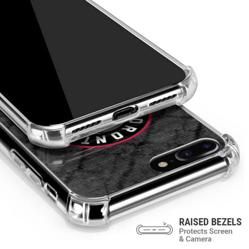 NBA Toronto Raptors Black Rust iPhone 7/8 Plus Clear Case