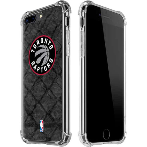 NBA Toronto Raptors Black Rust iPhone 7/8 Plus Clear Case
