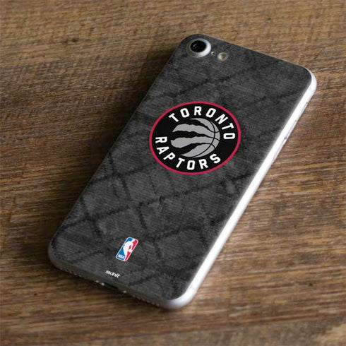 NBA Toronto Raptors Black Rust iPhone 7 Skin