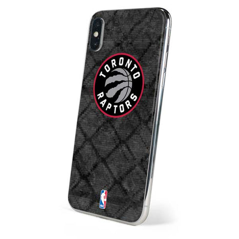 NBA Toronto Raptors Black Rust iPhone X Skin