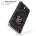 NBA Toronto Raptors Black Rust iPhone XR Clear Case