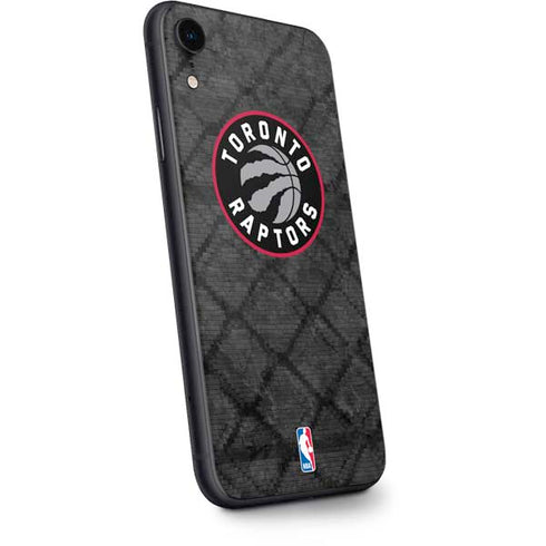 NBA Toronto Raptors Black Rust iPhone XR Skin