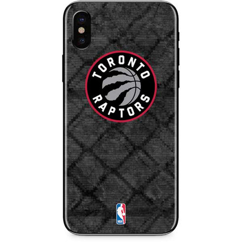 NBA Toronto Raptors Black Rust iPhone XS Max Skin