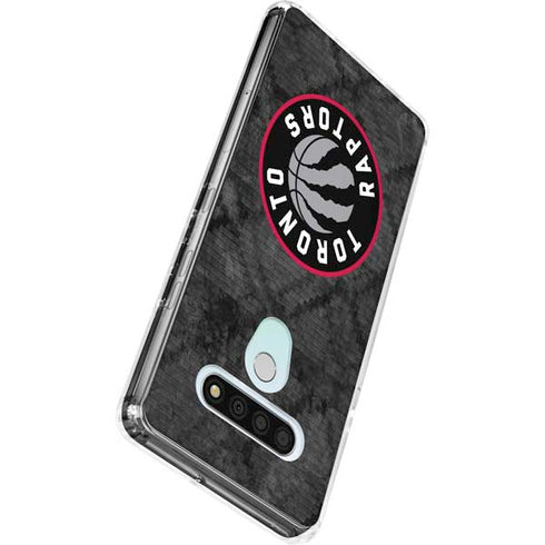 NBA Toronto Raptors Black Rust LG Stylo 6 Clear Case