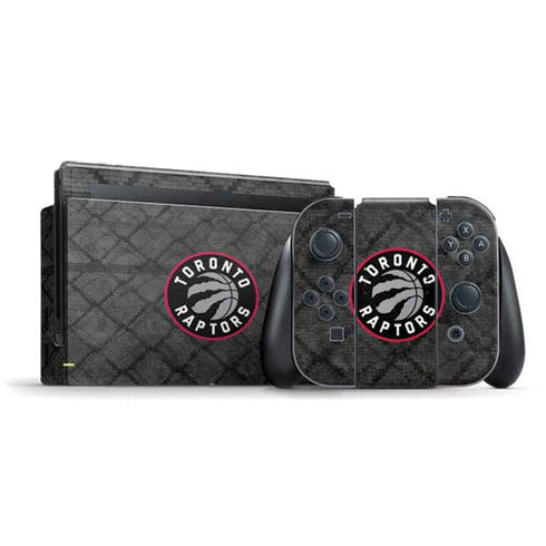 NBA Toronto Raptors Black Rust Nintendo Switch Bundle Skin