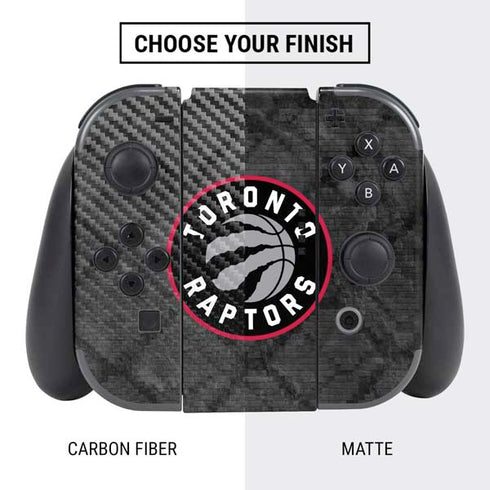 NBA Toronto Raptors Black Rust Nintendo Switch Bundle Skin