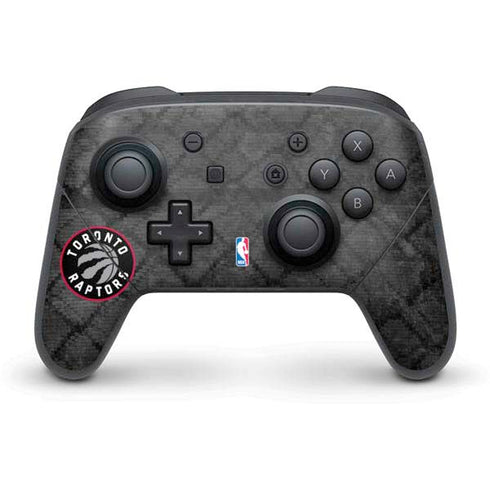 NBA Toronto Raptors Black Rust Nintendo Switch Pro Controller Skin
