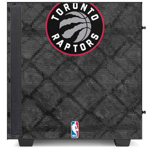 NBA Toronto Raptors Black Rust NZXT H510 Compact ATX Mid-Tower Case Skin