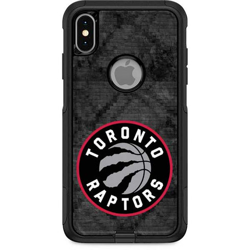 NBA Toronto Raptors Black Rust Otterbox Commuter iPhone Skin