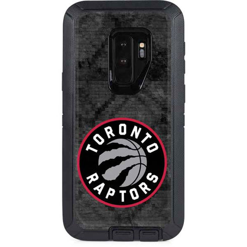 NBA Toronto Raptors Black Rust Otterbox Defender Galaxy Skin