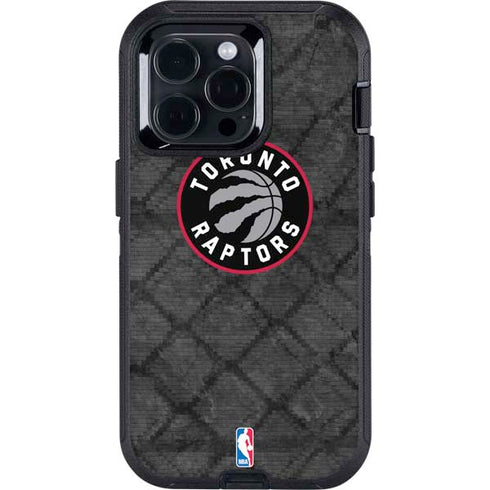 NBA Toronto Raptors Black Rust Otterbox Defender iPhone Skin