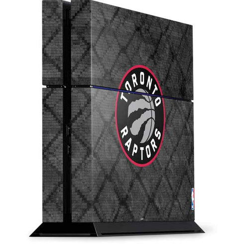 NBA Toronto Raptors Black Rust PS4 Console Skin
