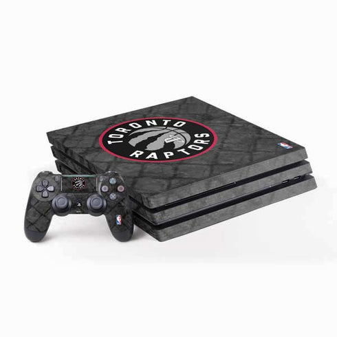 NBA Toronto Raptors Black Rust PS4 Pro Bundle Skin
