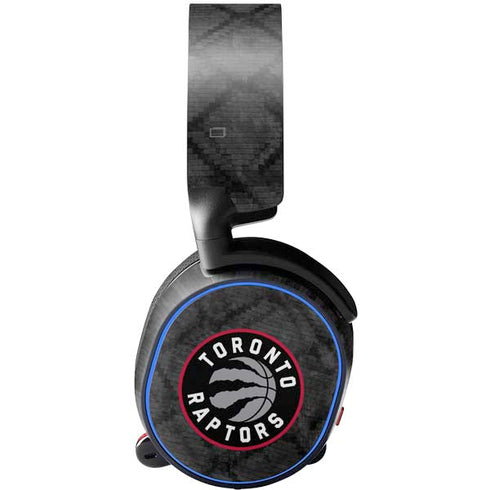 NBA Toronto Raptors Black Rust SteelSeries Arctis 3 Skin