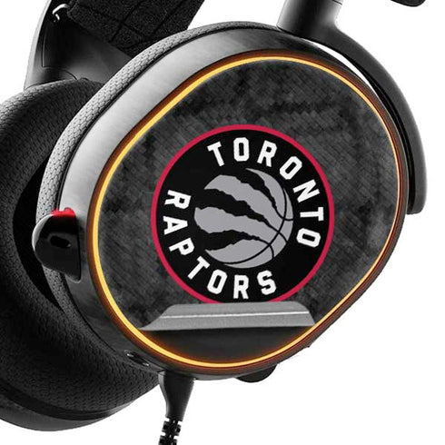 NBA Toronto Raptors Black Rust SteelSeries Arctis 5 Skin