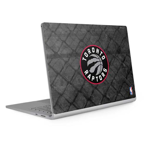 NBA Toronto Raptors Black Rust Surface Book 2 13.5in Skin