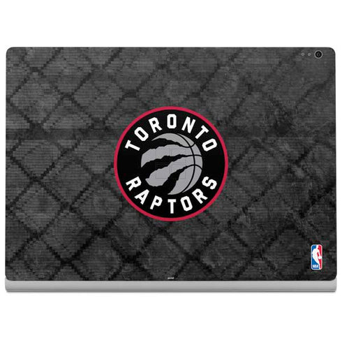 NBA Toronto Raptors Black Rust Surface Book 2 13.5in Skin