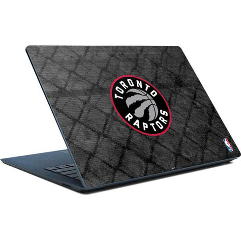 NBA Toronto Raptors Black Rust Surface Laptop Skin
