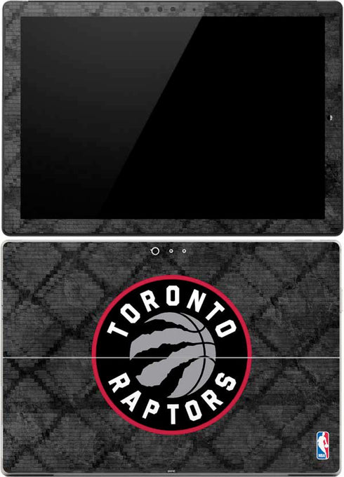 NBA Toronto Raptors Black Rust Surface Pro 4 Skin