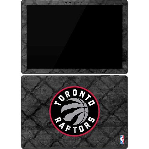 NBA Toronto Raptors Black Rust Surface Pro 7 Skin