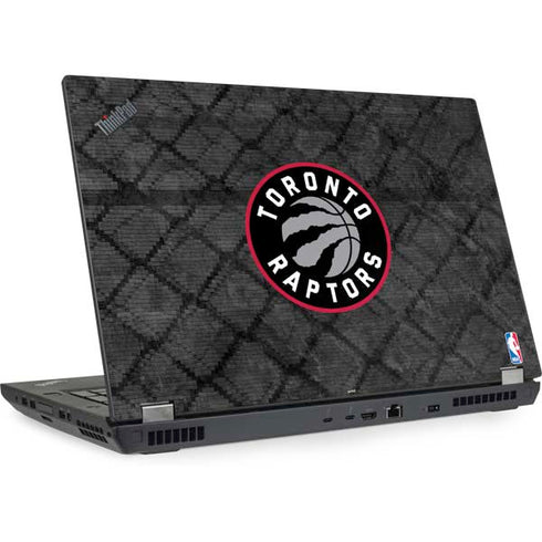 NBA Toronto Raptors Black Rust Lenovo ThinkPad Skin