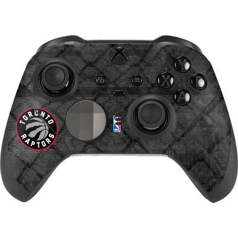 NBA Toronto Raptors Black Rust Xbox Elite Wireless Controller Series 2 Skin