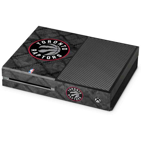 NBA Toronto Raptors Black Rust Xbox One Console Skin