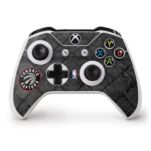 NBA Toronto Raptors Black Rust Xbox One S Controller Skin