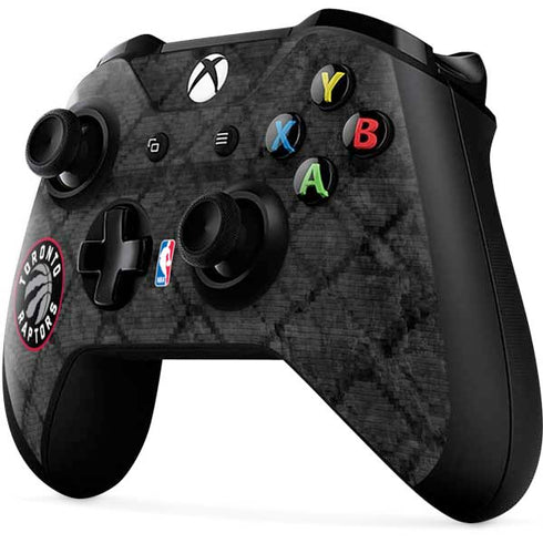 NBA Toronto Raptors Black Rust Xbox One X Controller Skin