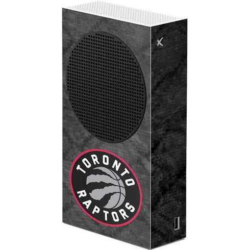 NBA Toronto Raptors Black Rust Xbox Series S Console Skin