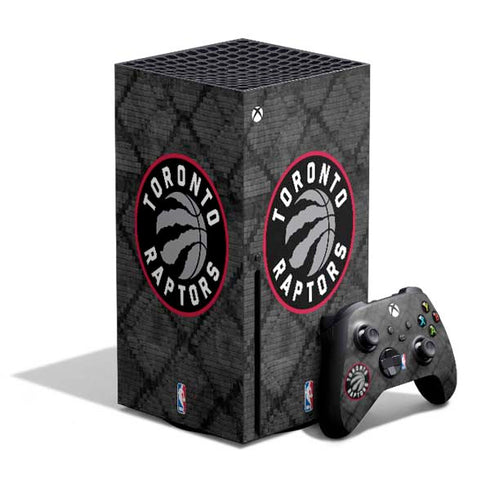 NBA Toronto Raptors Black Rust Xbox Series X Bundle Skin