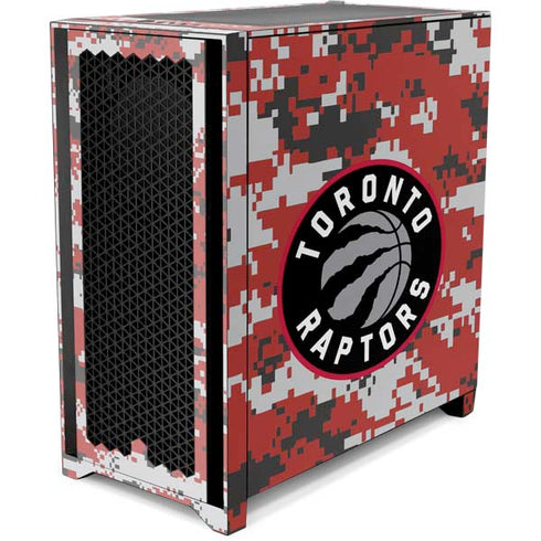 NBA Toronto Raptors Digi Corsair 4000D Tempered Glass Mid-Tower ATX Case Skin