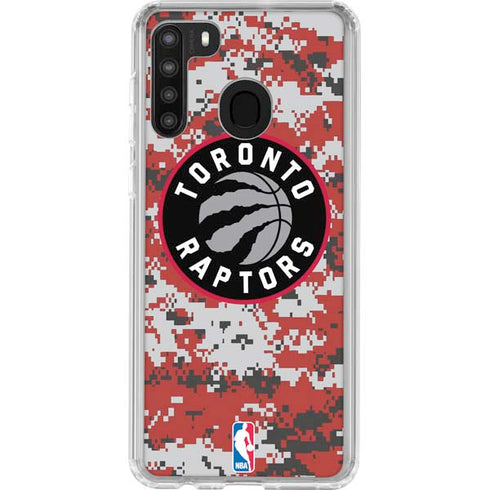 NBA Toronto Raptors Digi Galaxy A21 Clear Case