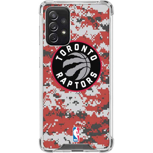 NBA Toronto Raptors Digi Galaxy A72 5G Clear Case