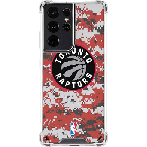 NBA Toronto Raptors Digi Galaxy S21 Ultra 5G Clear Case