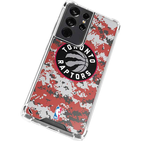 NBA Toronto Raptors Digi Galaxy S21 Ultra 5G Clear Case