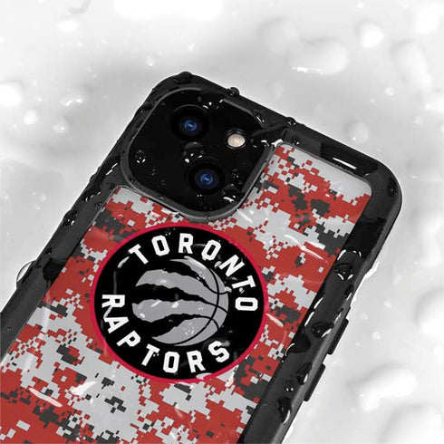NBA Toronto Raptors Digi iPhone 13 Mini Waterproof Case