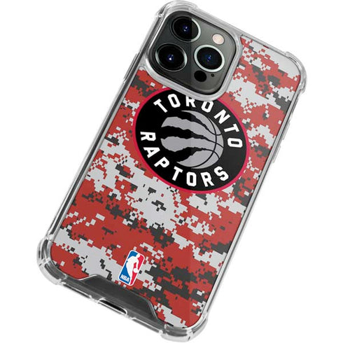 NBA Toronto Raptors Digi iPhone 13 Pro Clear Case