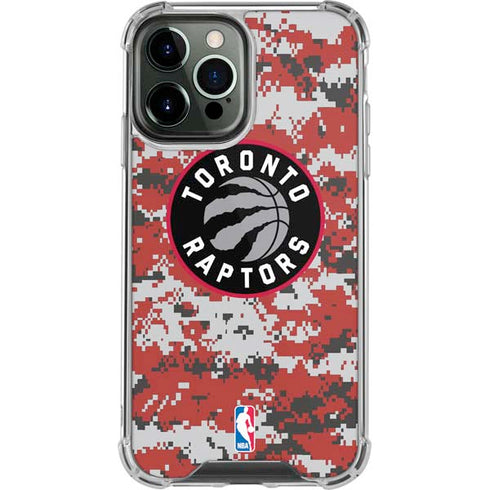 NBA Toronto Raptors Digi iPhone 13 Pro Max Clear Case