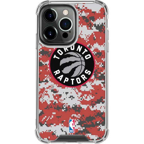 NBA Toronto Raptors Digi iPhone 15 Pro Clear Case