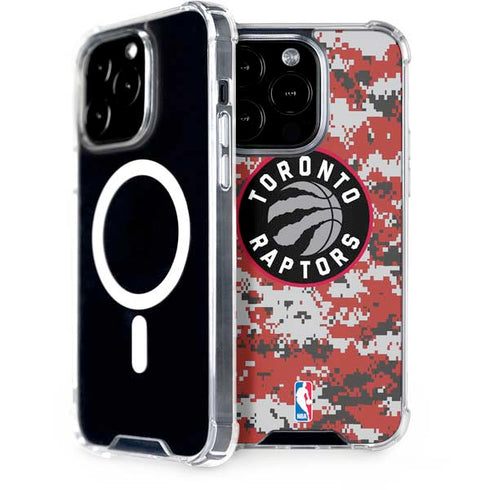 NBA Toronto Raptors Digi iPhone 15 Pro MagSafe Case
