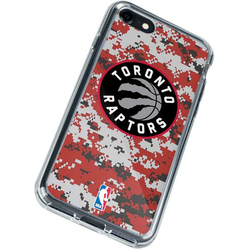 NBA Toronto Raptors Digi iPhone SE (2nd & 3rd Gen) Clear Case