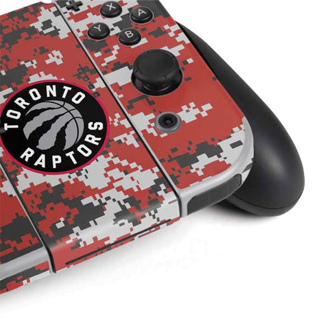 NBA Toronto Raptors Digi Nintendo Switch OLED (2021) Skin