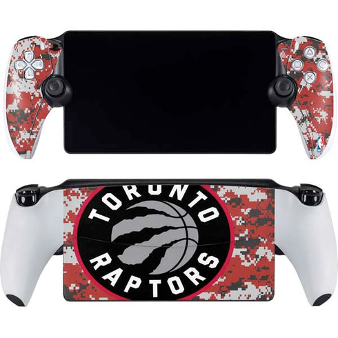 NBA Toronto Raptors Digi PlayStation Portal Remote Player Skin
