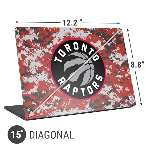 NBA Toronto Raptors Digi Universal Laptop 15in (12.2 x 8.8in) Skin