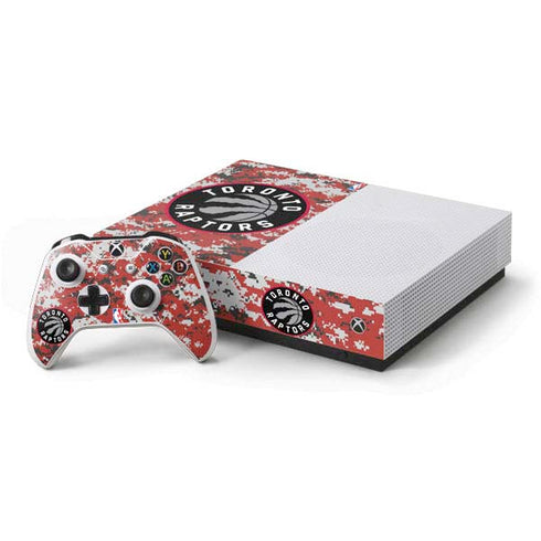 NBA Toronto Raptors Digi Xbox One S All-Digital Edition Bundle Skin